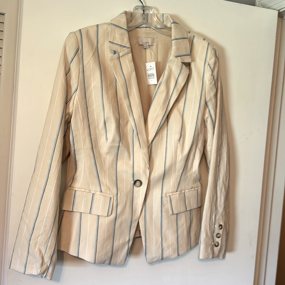 Lined Cropped Blazer From Loft - image 1